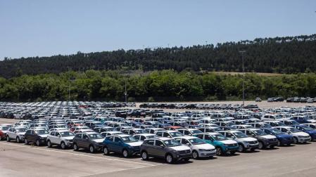 Campa de expediciones de Volkswagen Navarra.