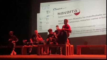 Vídeo: Escena de la obra 'Una mochila, una vida'