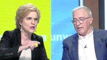 Rosa María Mateo critica la cobertura de TVE en Cataluña el 14-F