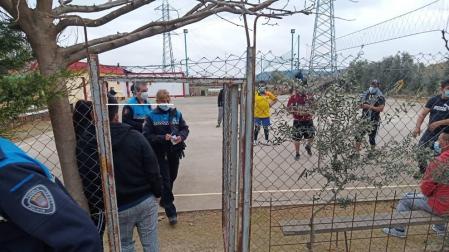 Denunciadas 8 personas en un huerto de recreo en Tudela 8 personas por incumplir las medidas contra el covid.