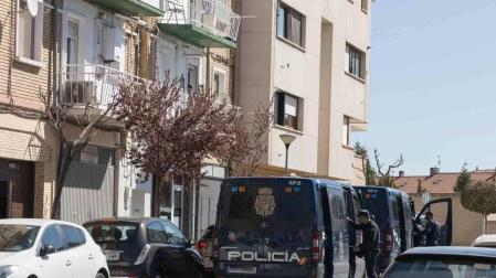 Cuatro detenidos en una operación antidroga en Tudela de la Policía Nacional
