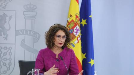 La portavoz del Ejecutivo, María Jesús Montero.