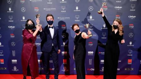 'Las niñas' y 'Antidisturbios', vencedoras en los Premios Feroz