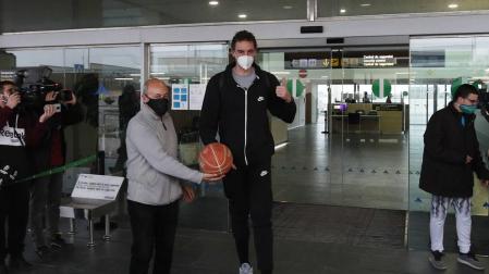 Pau Gasol ya está en Barcelona