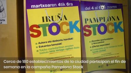 Fin de semana de descuentos y ofertas con la Pamplona Stock