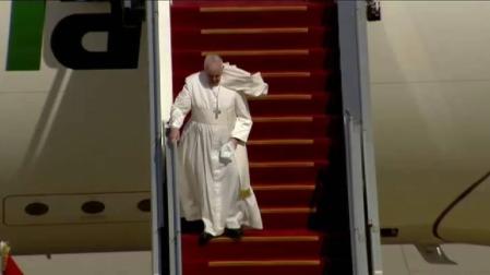 El papa Francisco llega a Irak