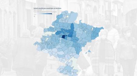 Consulta aquí el salario medio de los municipios de Navarra