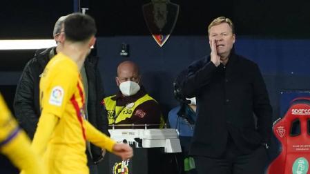 Koeman: "Con este resultado hay Liga"