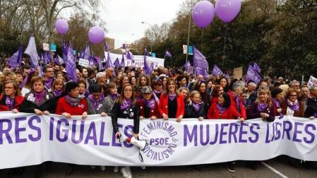 La jueza archiva la causa de la manifestación del 8M en Madrid