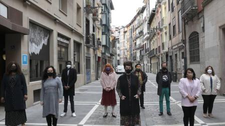 Aznárez presenta una candidatura que quiere "tender puentes" y "sumar"