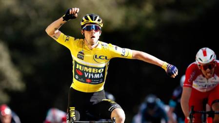 Roglic gana al esprint en la sexta etapa de la París-Niza
