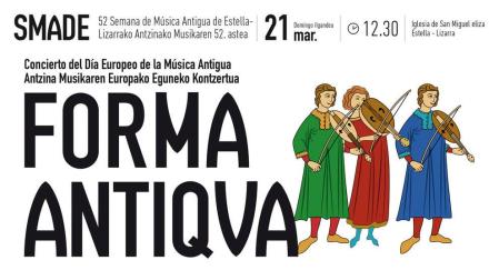Un concierto barroco conmemora el Día Europeo de la Música Antigua en Estella