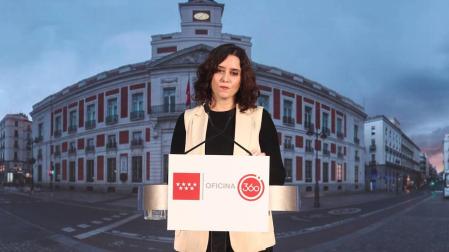 La presidenta de la Comunidad de Madrid, Isabel Díaz Ayuso.