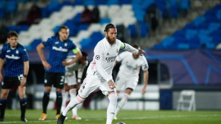 Sergio Ramos ha metido su gol de penalti