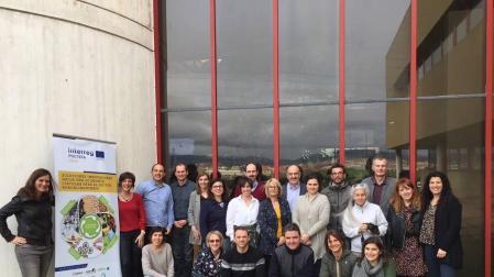 Una reunión anterior de participantes en el proyecto Orhi, en AIN