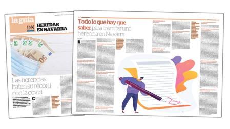 Guía sobre herencias, gratis el sábado con Diario de Navarra
