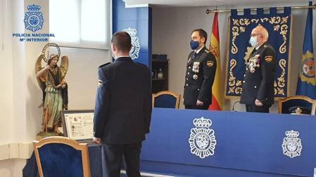 La Jefatura Superior de Navarra acoge el acto de jura o promesa de los agentes aptos para el ascenso a Inspector Jefe