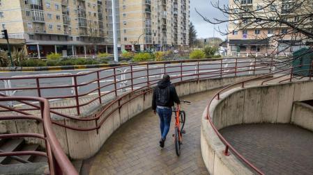 “Con la bicicleta, siempre cuidado”