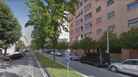 Calle Bernardino Tirapu de Pamplona.