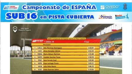 Bronce y Récord navarro para la navarra María Alduán en el campeonato nacional de sub 16