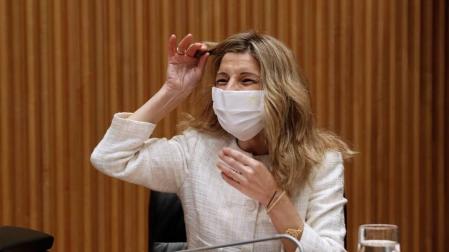 Yolanda Díaz: "No me van a encontrar nunca discutiendo por puestos"