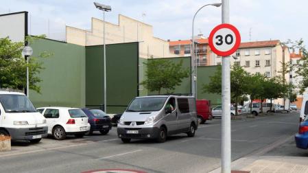 Señales para ir a 30 km/h en Pamplona, ¿funcionan?