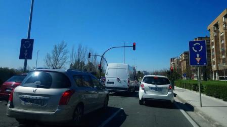 Ya están funcionando los semáforos de la avenida de Navarra