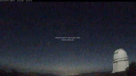 Detectan una bola de fuego sobrevolando el este de España a 150.000 km/hora