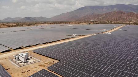 Planta solar en Vietnam.