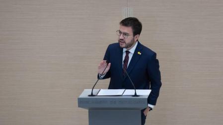 Fracasa el primer intento de investir a Aragonès y JxCat pide más tiempo