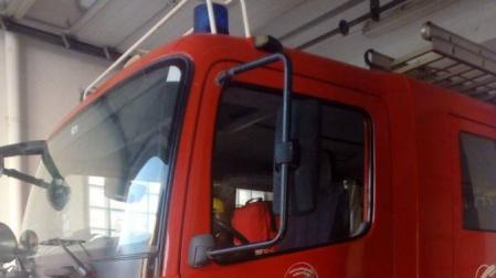 Un herido leve y dos afectados por inhalación de humo en el incendio de una vivienda en Sangüesa