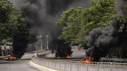 Al menos 40 muertos en las protestas en Birmania