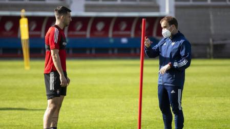 Osasuna comienza la semana con una sesión de trabajo individual