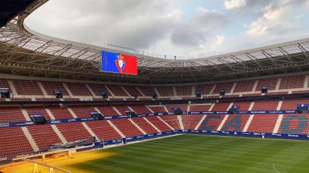 Osasuna trabaja para abrir El Sadar con visitas guiadas en dos semanas