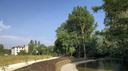 Navarra ya tiene su primer sumidero de Co2: el meandro de Areatzea, en Huarte