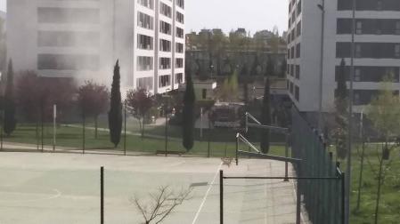 Incendio en un piso de Erripagaña, en Burlada