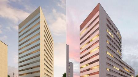 Ya se conoce el aspecto de dos de las torres que se construirán en el solar de Salesianos