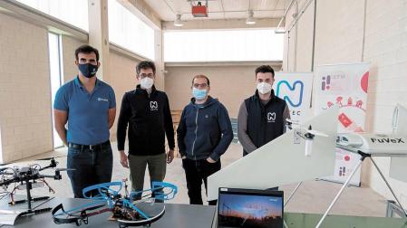 Una 'ITV' para drones amplía los horizontes en el Ctel de Estella