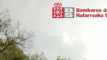 Un chico de 14 años, con pronóstico reservado tras caerse de la bicicleta en Aibar