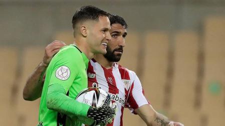 La Real Sociedad se proclamó campeona de la Copa del Rey de la pasada temporada, aplazada por la pandemia de coronavirus, al ganar por 0-1 al Athletic Club con un gol de penalti marcado por Mikel Oyarzábal.