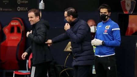 Bordalás: "Hemos tenido ocasiones para ponernos por delante"