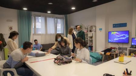 La vacuna trae calma a los centros de discapacidad navarros