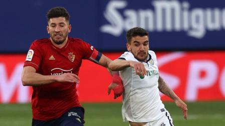 Osasuna acumula 373 minutos sin marcar un gol