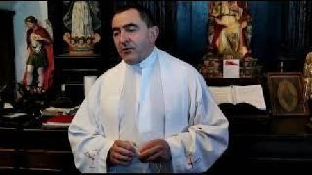Mikel Garciandía, capellán de San Miguel de Aralar