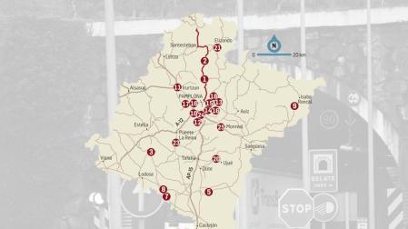 Estas son las 25 nuevas obras que se iniciarán en las carreteras navarras