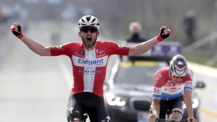 Asgreen sorprende al esprint a Van der Poel y conquista el Tour de Flandes