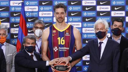 Gasol: "No quería acabar como jugador con una lesión; por eso estoy aquí"