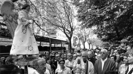 1987: Cuando se podía arropar al Ángel de Aralar