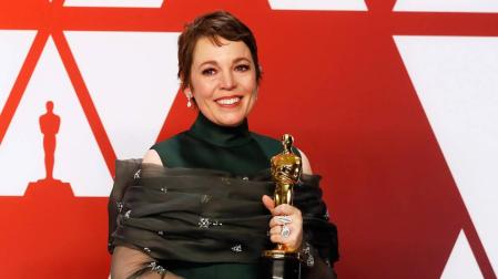 Olivia Colman ('La favorita') se lleva el Óscar a la mejor actriz