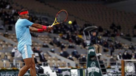 Galería de fotos de la victoria de Rafa Nadal ante Novak Djokovic en Roland Garros. El tenista balear suma su 13º triunfo en París.